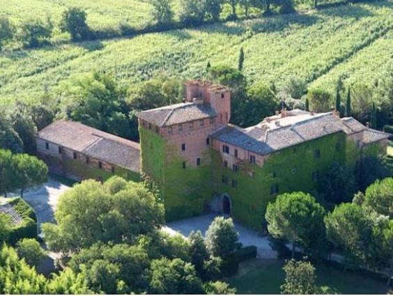 Castello Di San Fabiano Guest House Monteroni d'Arbia Luaran gambar
